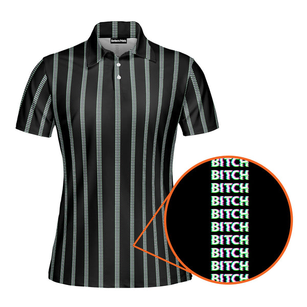 B*tch Funny Polo Shirt For Women