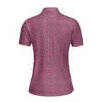 Pleasure Chest-Polo Shirt For Women-Gerbera Prints