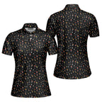 I’m Just Here For The Snacks-Polo Shirt For Women-Gerbera Prints