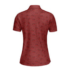 You Drive Me Wild-Polo Shirt For Women-Gerbera Prints