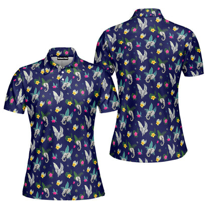 Big Trunk Funny Polo Shirt For Women