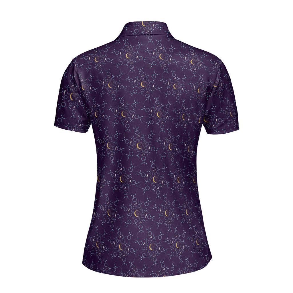 Steamy Dream-Polo Shirt For Women-Gerbera Prints