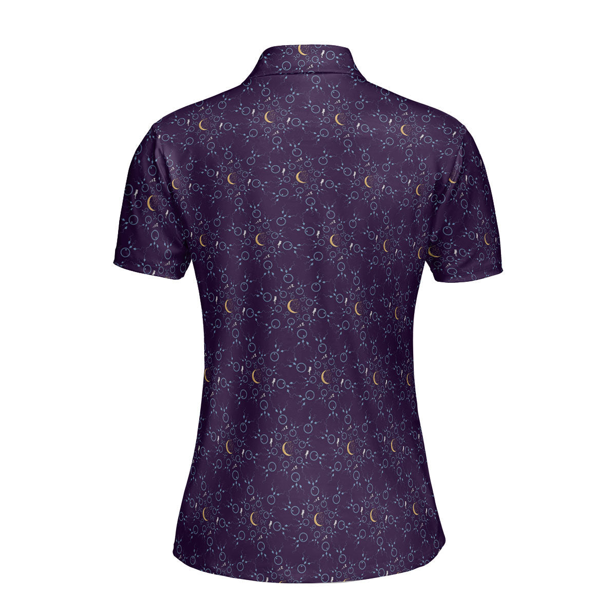 Steamy Dream-Polo Shirt For Women-Gerbera Prints