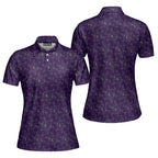 Steamy Dream-Polo Shirt For Women-Gerbera Prints