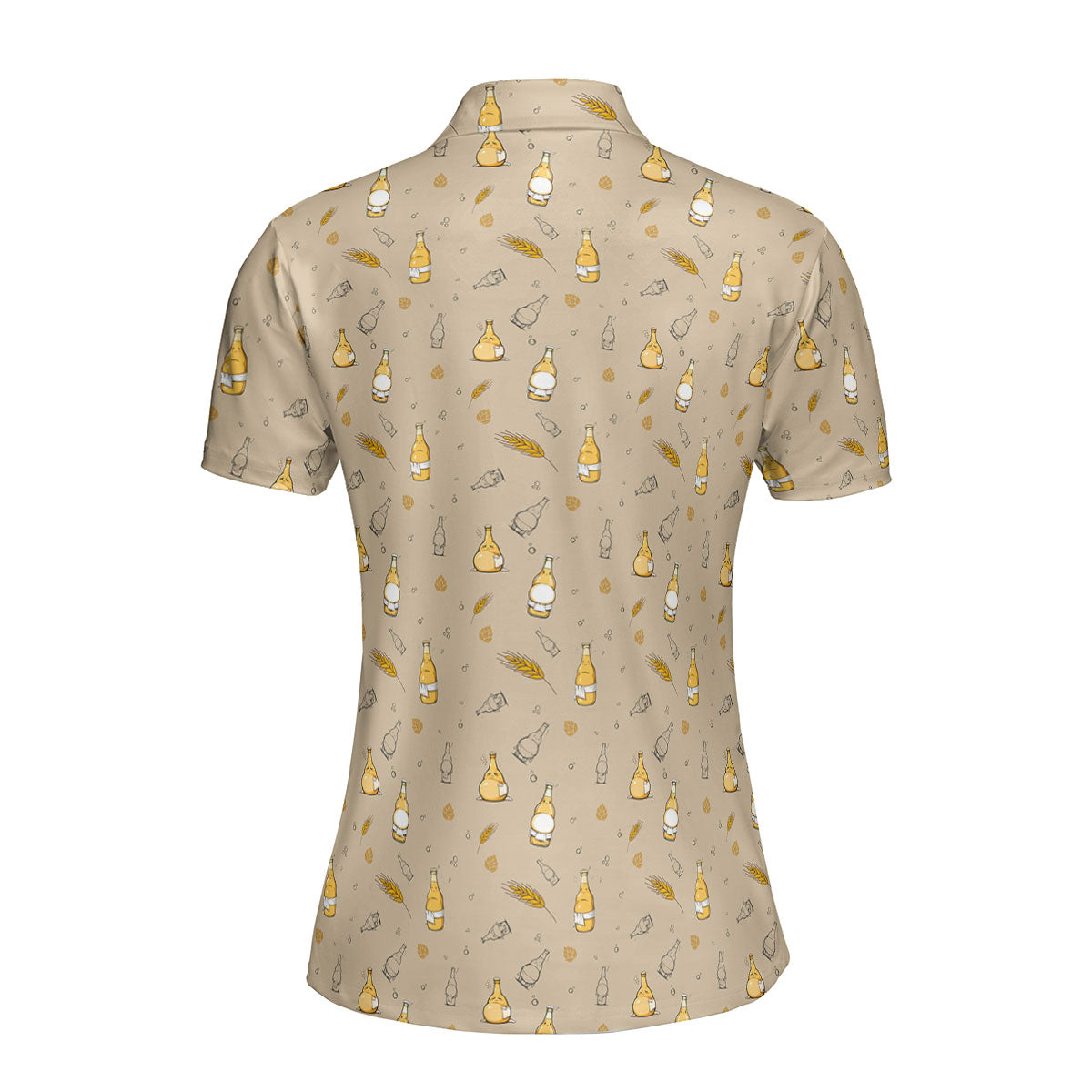 Love Handle-Polo Shirt For Women-Gerbera Prints