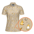 Love Handle-Polo Shirt For Women-Gerbera Prints
