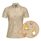 Love Handle-Polo Shirt For Women-Gerbera Prints