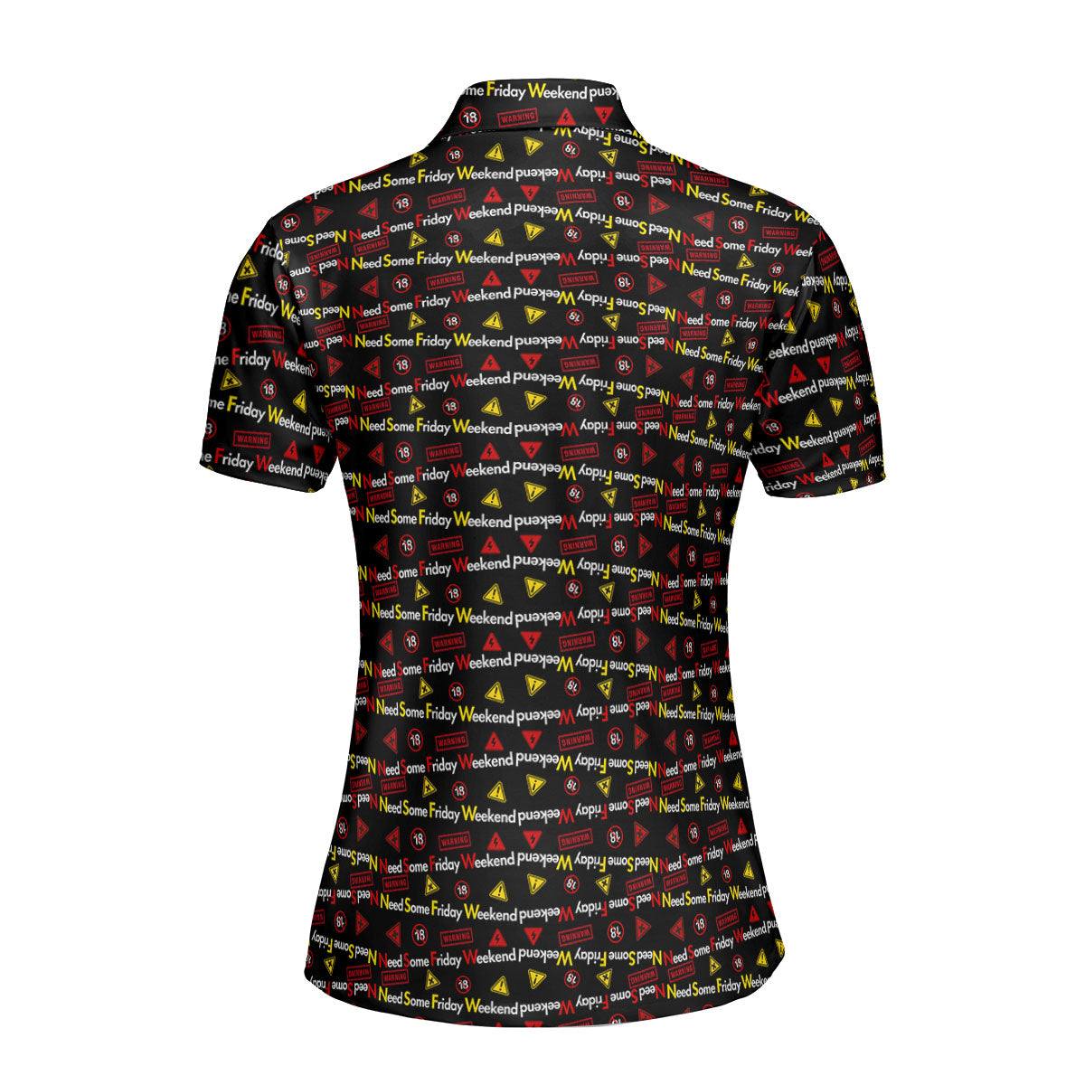 Need Some Friday Weekend-Polo Shirt For Women-Gerbera Prints