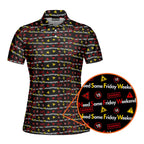 Need Some Friday Weekend-Polo Shirt For Women-Gerbera Prints