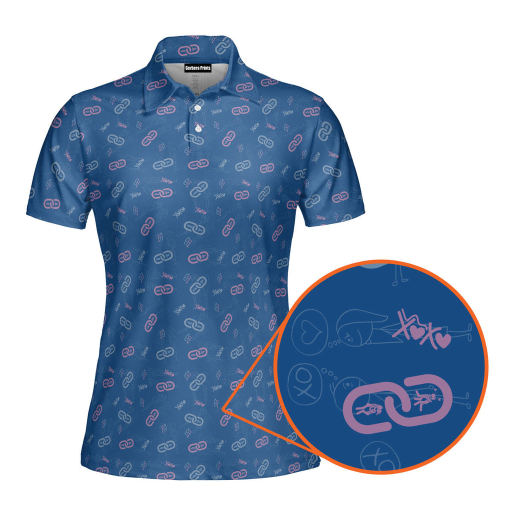 Sneaky Link-Polo Shirt For Women-Gerbera Prints