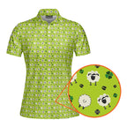 Lamb of God-Polo Shirt For Women-Gerbera Prints