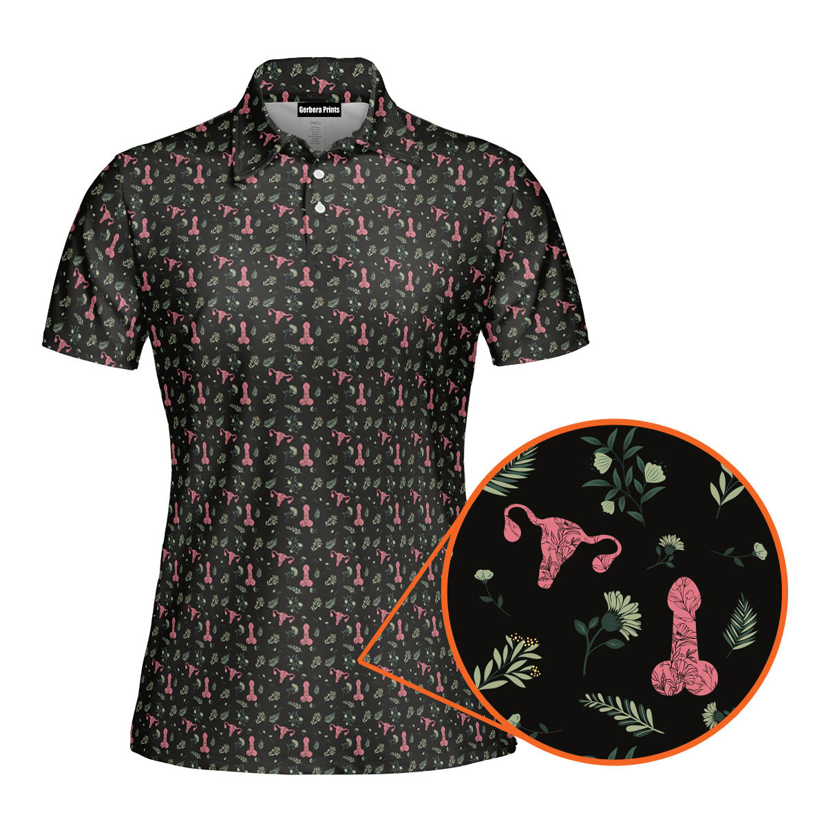 Catching Feelings Funny Polo Shirt For Women