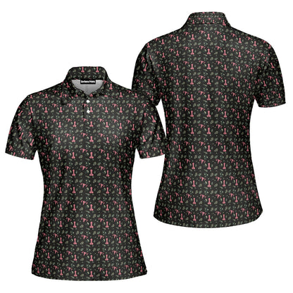 Catching Feelings Funny Polo Shirt For Women