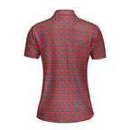 Booty Call-Polo Shirt For Women-Gerbera Prints