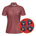 Booty Call-Polo Shirt For Women-Gerbera Prints