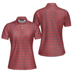 Booty Call-Polo Shirt For Women-Gerbera Prints