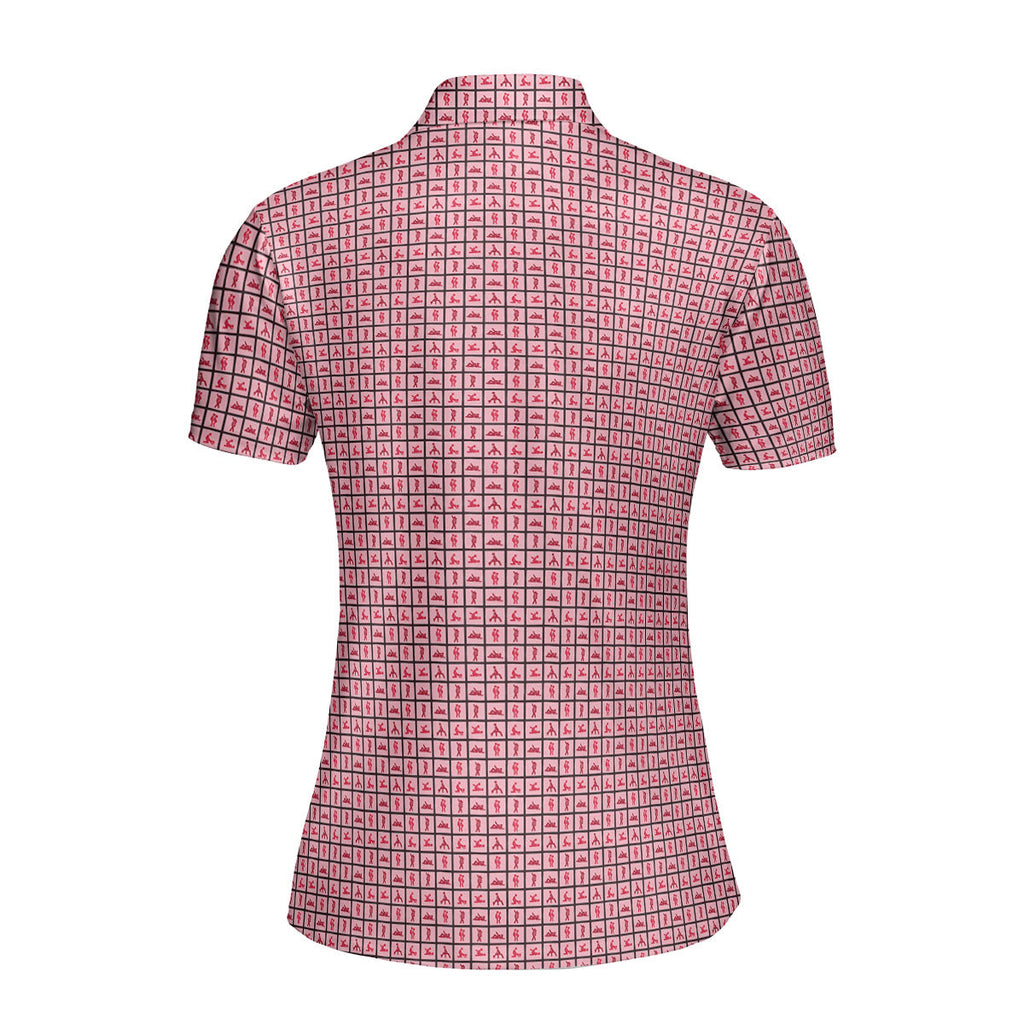 XO-Polo Shirt For Women-Gerbera Prints