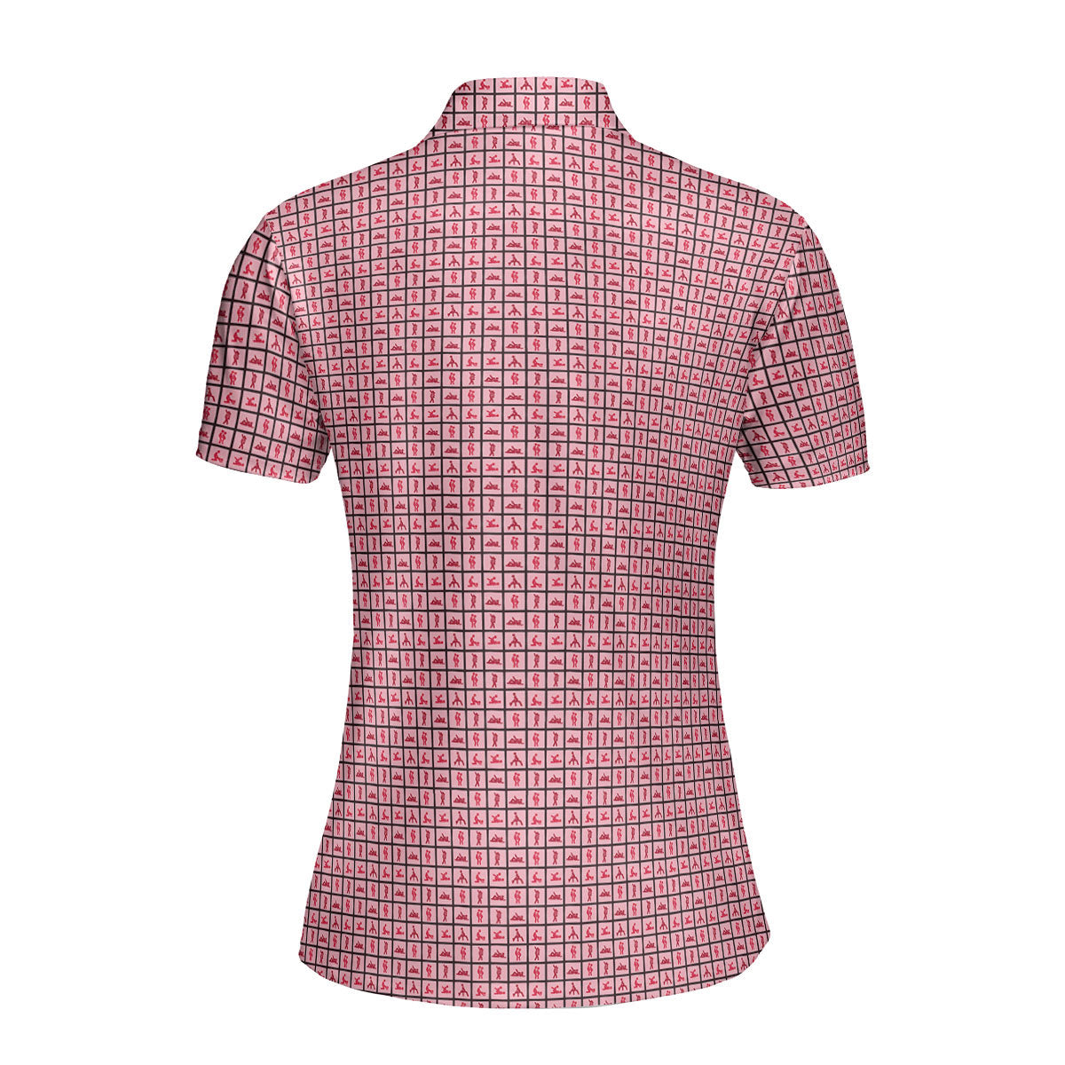 XO-Polo Shirt For Women-Gerbera Prints