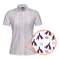 Bubbies-Polo Shirt For Women-Gerbera Prints