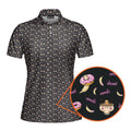 Fast Food-Polo Shirt For Women-Gerbera Prints