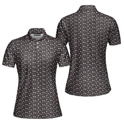 Fast Food Funny Polo Shirt For Women
