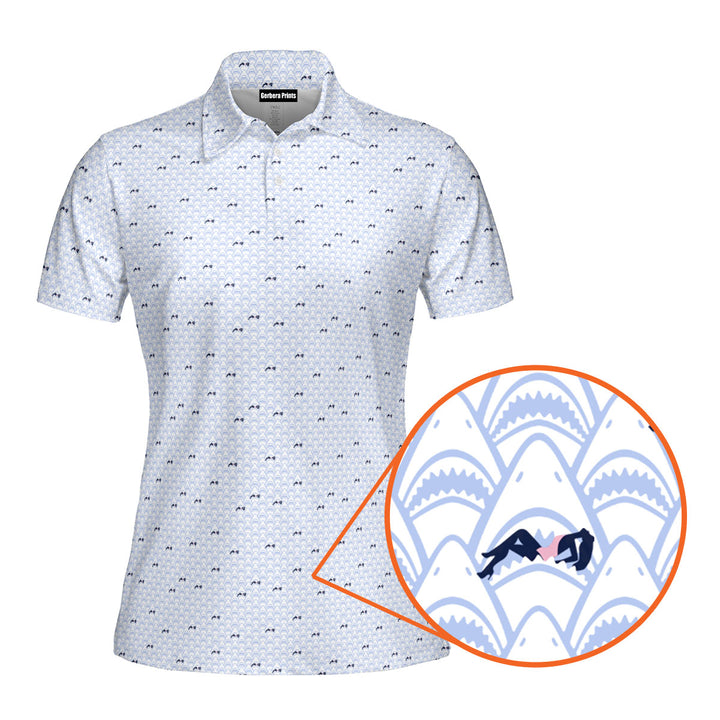 Stay Careful Funny Polo Shirt For Women