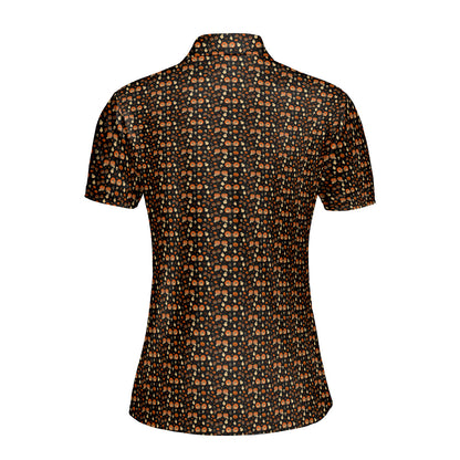 Honkin’ Pumpkins Funny Polo Shirt For Women