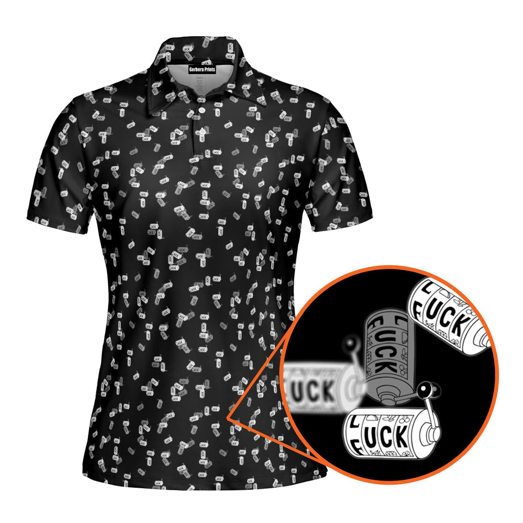 Getting Lucky-Polo Shirt For Women-Gerbera Prints