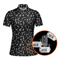 Getting Lucky-Polo Shirt For Women-Gerbera Prints
