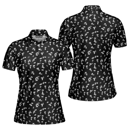 Getting Lucky Funny Polo Shirt For Women