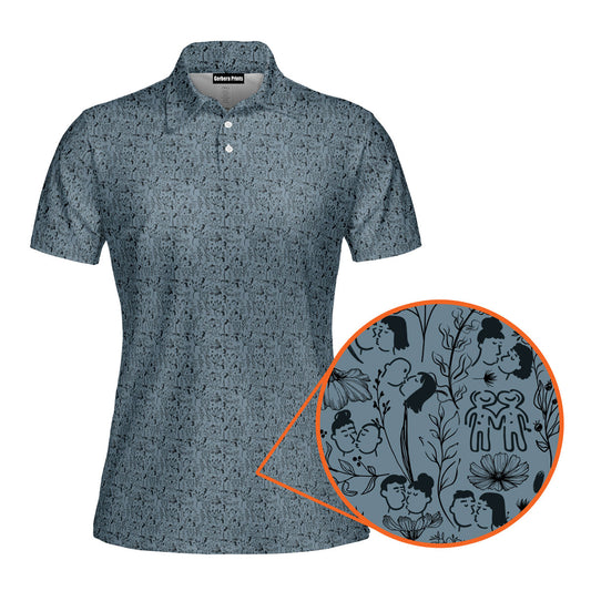 Swap Spit Funny Polo Shirt For Women