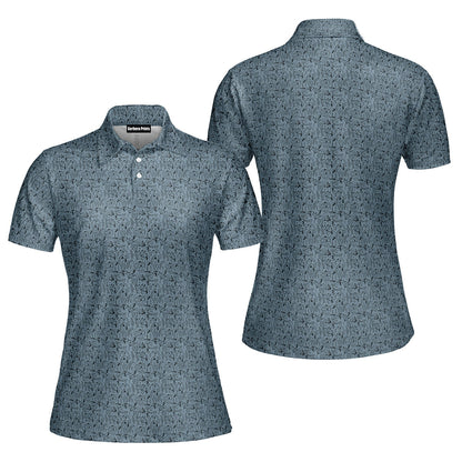 Swap Spit Funny Polo Shirt For Women