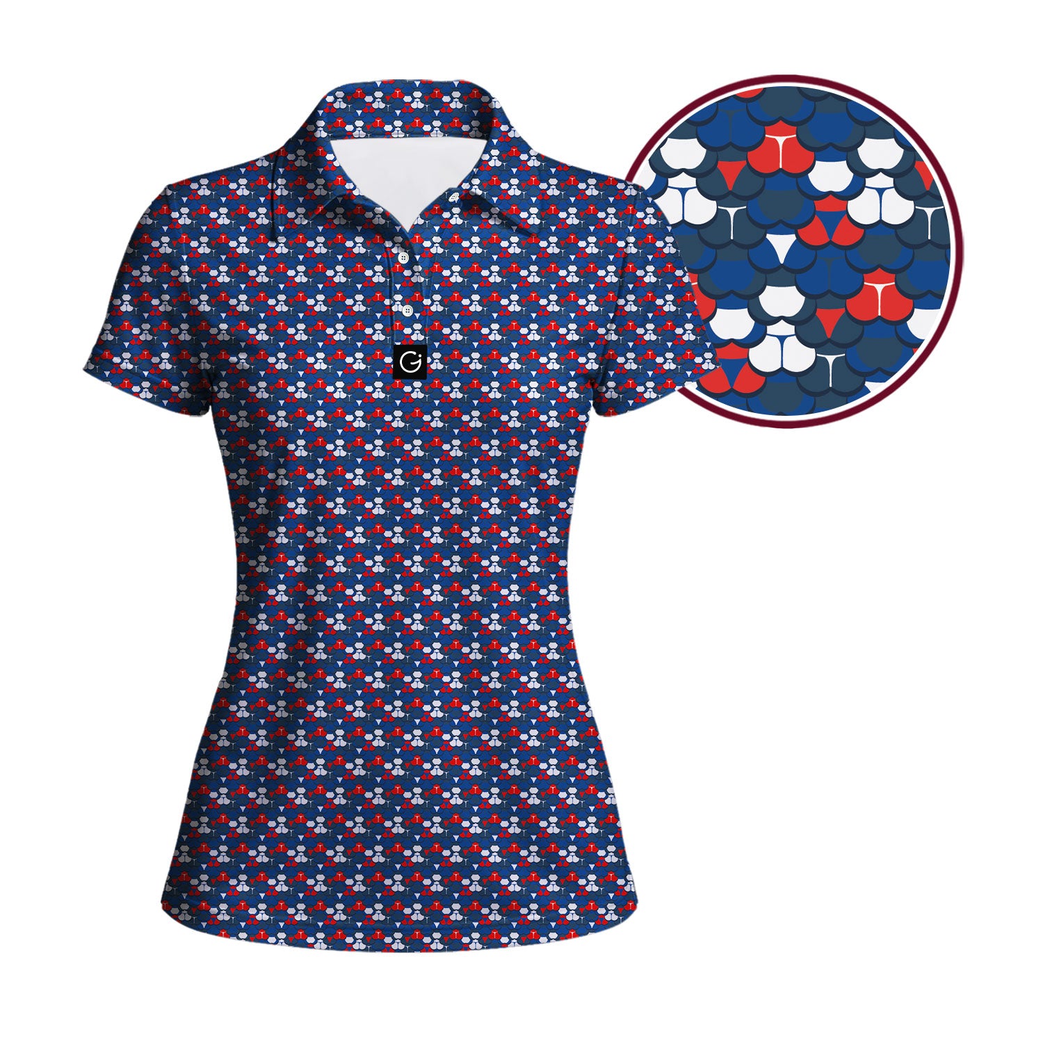Patriot Polo Shirt For Women