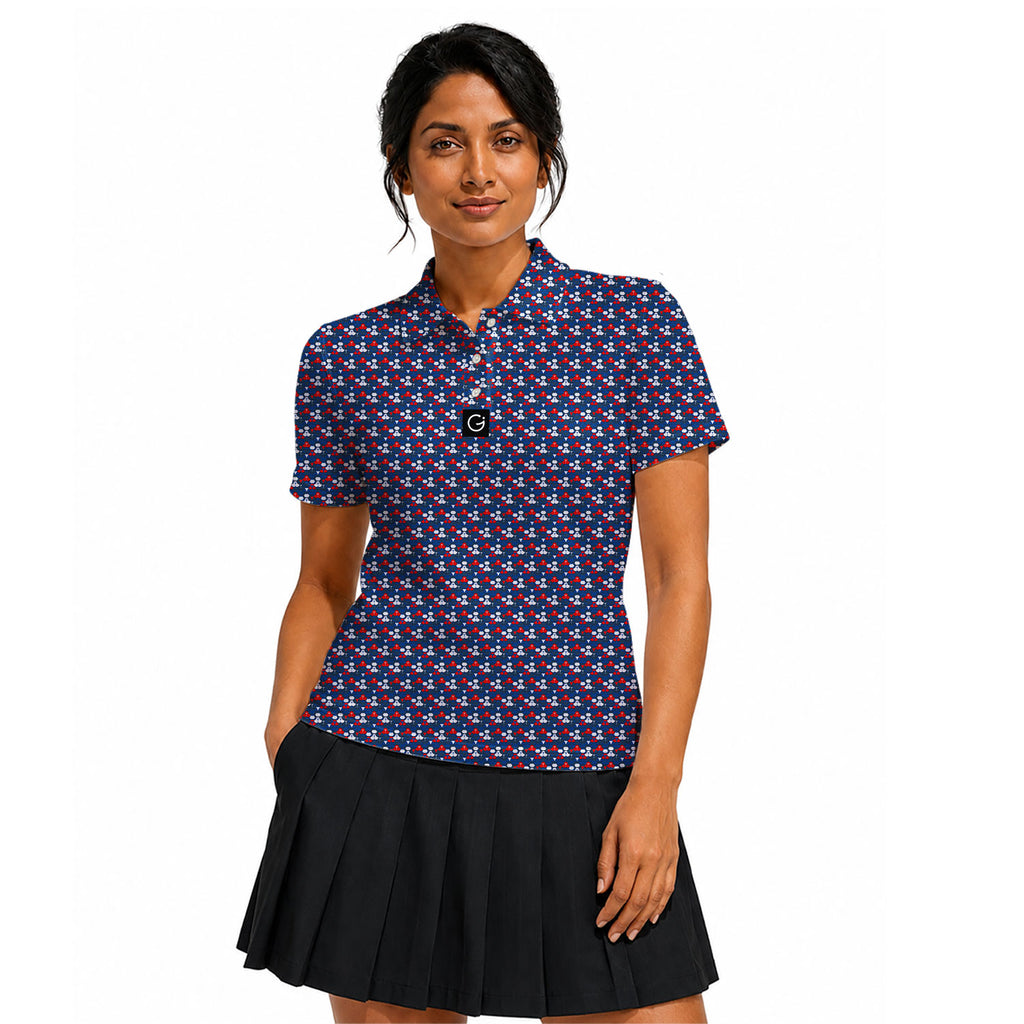 Patriot Polo Shirt For Women