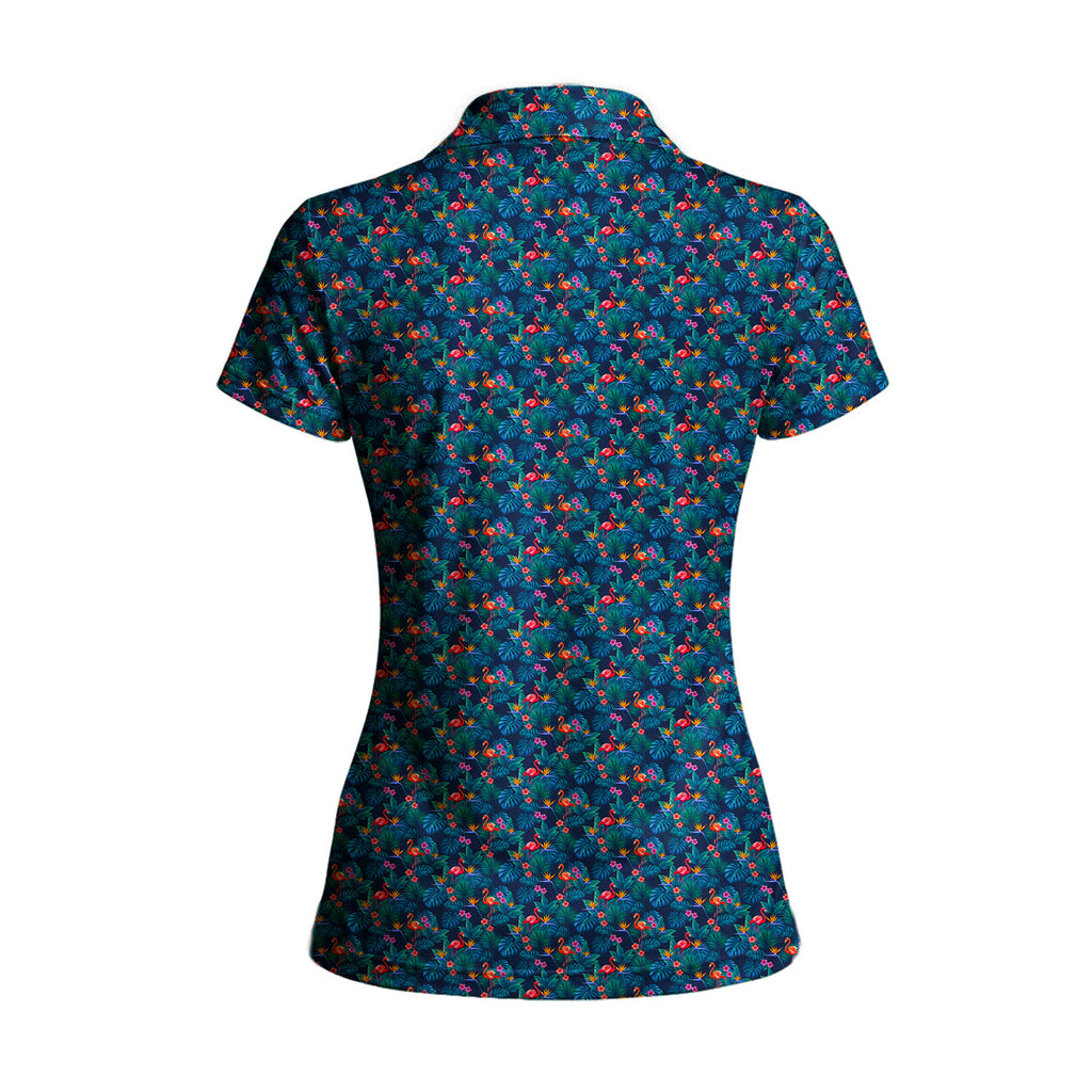 Floral Flamingo