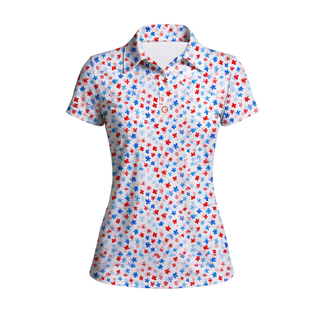 Red & Blue Floral