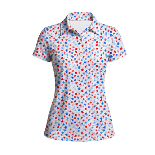 Red & Blue Floral