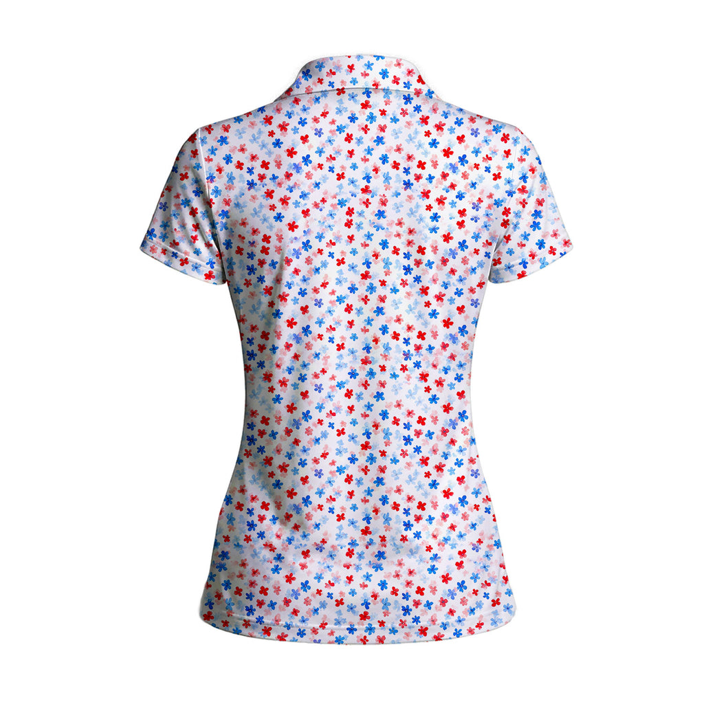 Red & Blue Floral