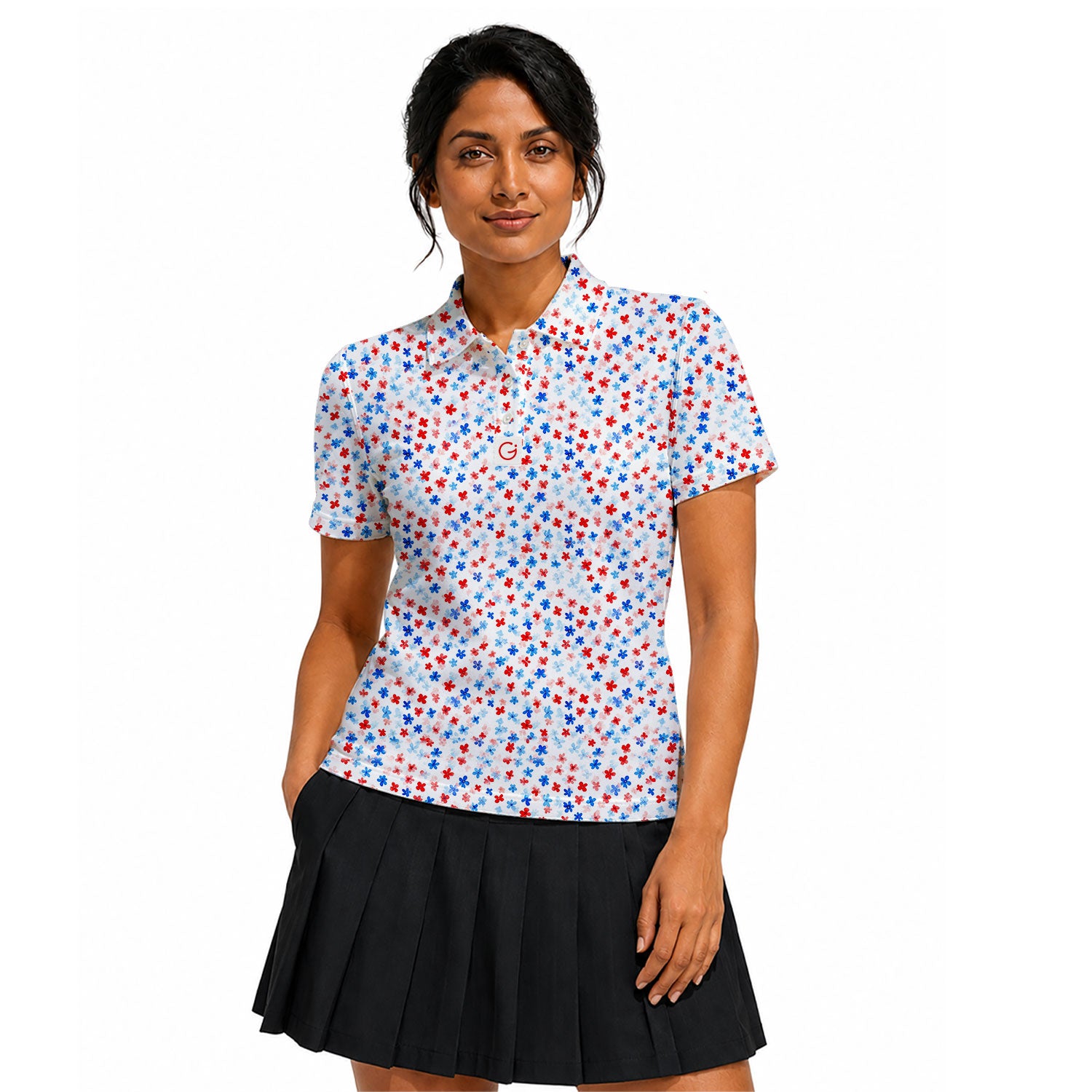 Red & Blue Floral