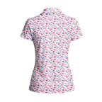 America 250 Fairways Funny Golf Polo for Women - Back
