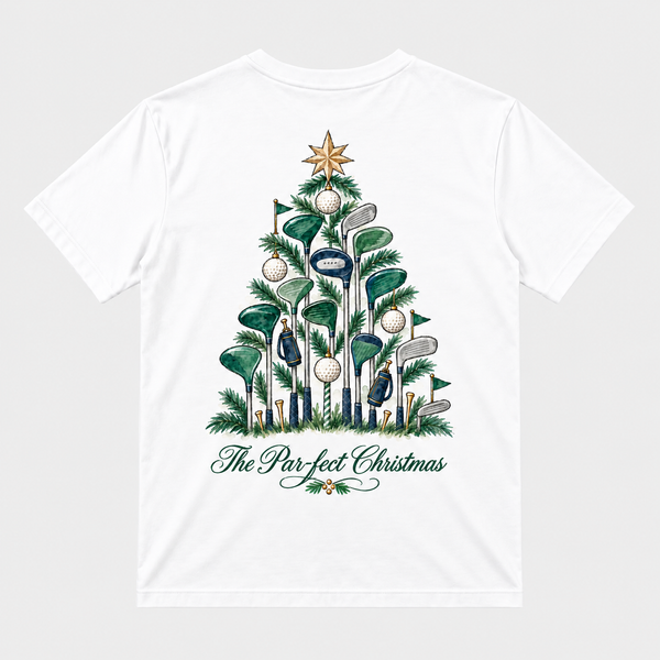 Par-fect Christmas Golf Tree T-Shirt