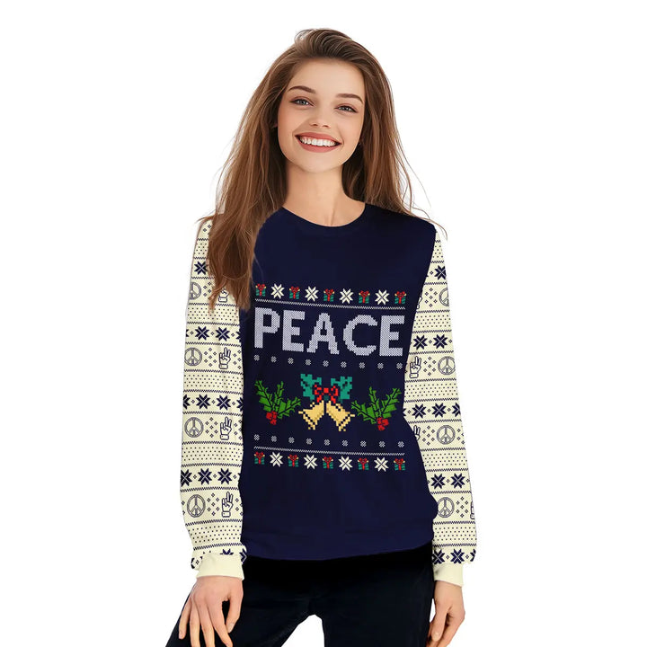 I Come In Peace Funny Ugly Christmas Sweater