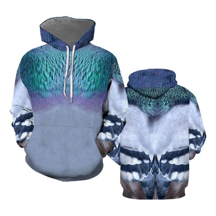 Pigeon Costume hoodie All Over Print For Men & Women Adult HO5922-Hoodie-Gerbera Prints.