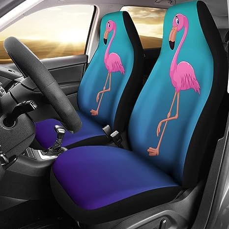 Pink Flamingo Car Seat Cover CSC1523