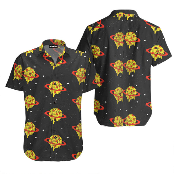 Pizza Planets Shirt For Men Hawaiian Shirt