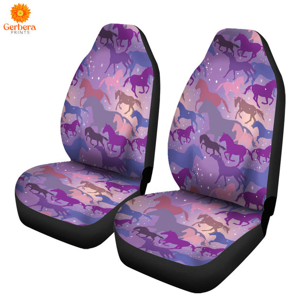 Purple Horses Car Seat Cover Car Interior Accessories CSC5157