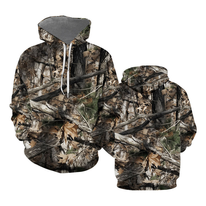 Real Tree Camouflage Hunting Camo Hoodie For Men & Women FHT1140
