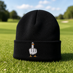 Duck You Embroidered Beanie - Lifestyle, Black