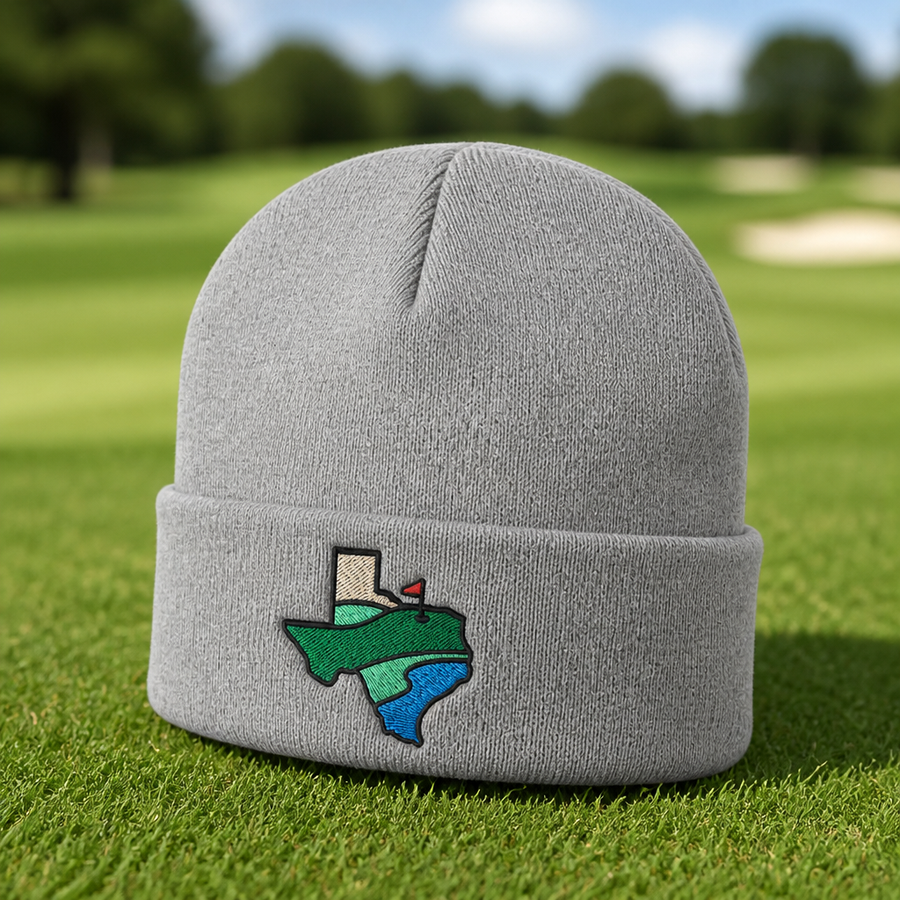 Texas Embroidered Beanie
