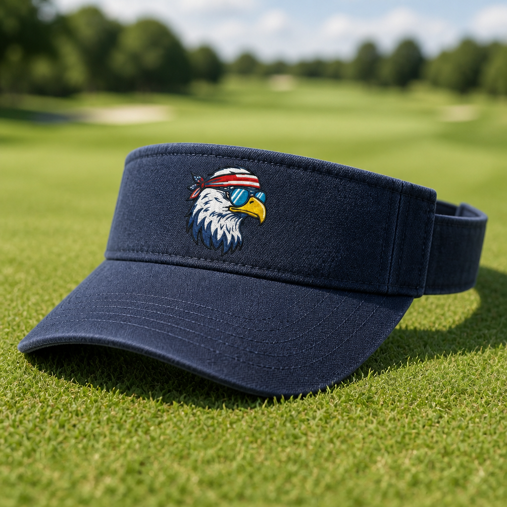 FREEagle Embroidered Visor - Lifestyle, Navy